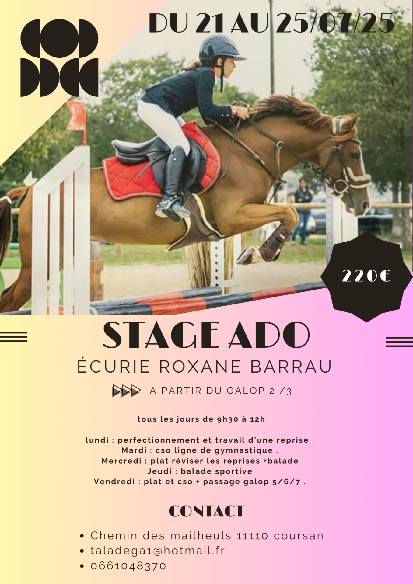 Flyer a4 balade a cheval modern black 20250127 192801 0000